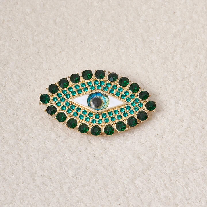 Jewel Eye Brooch