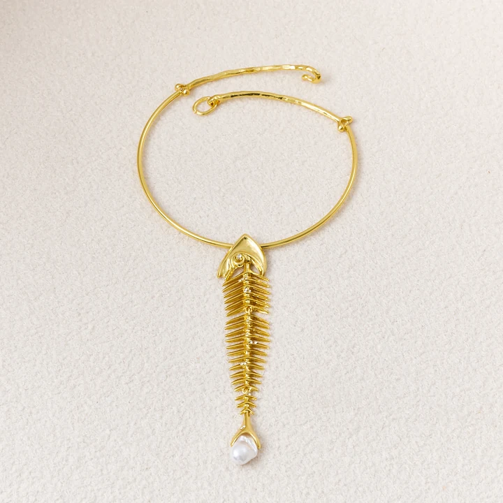 Fishbone Necklace